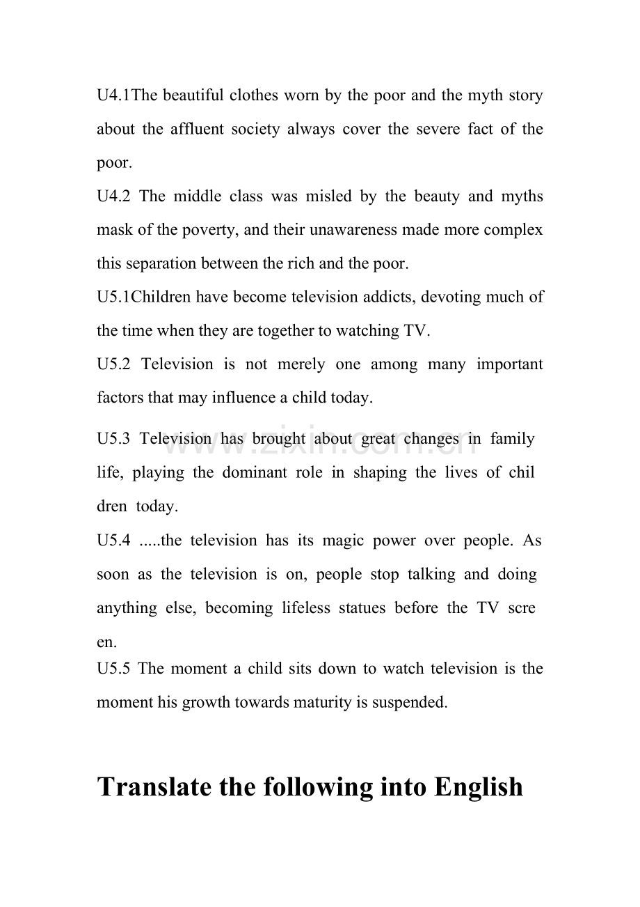 新编英语教程5练习册答案(1-5单元).doc_第3页