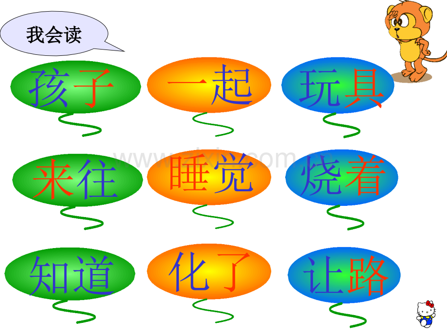 一年级语文上册-综合复习分类-反义词形容词.ppt_第2页