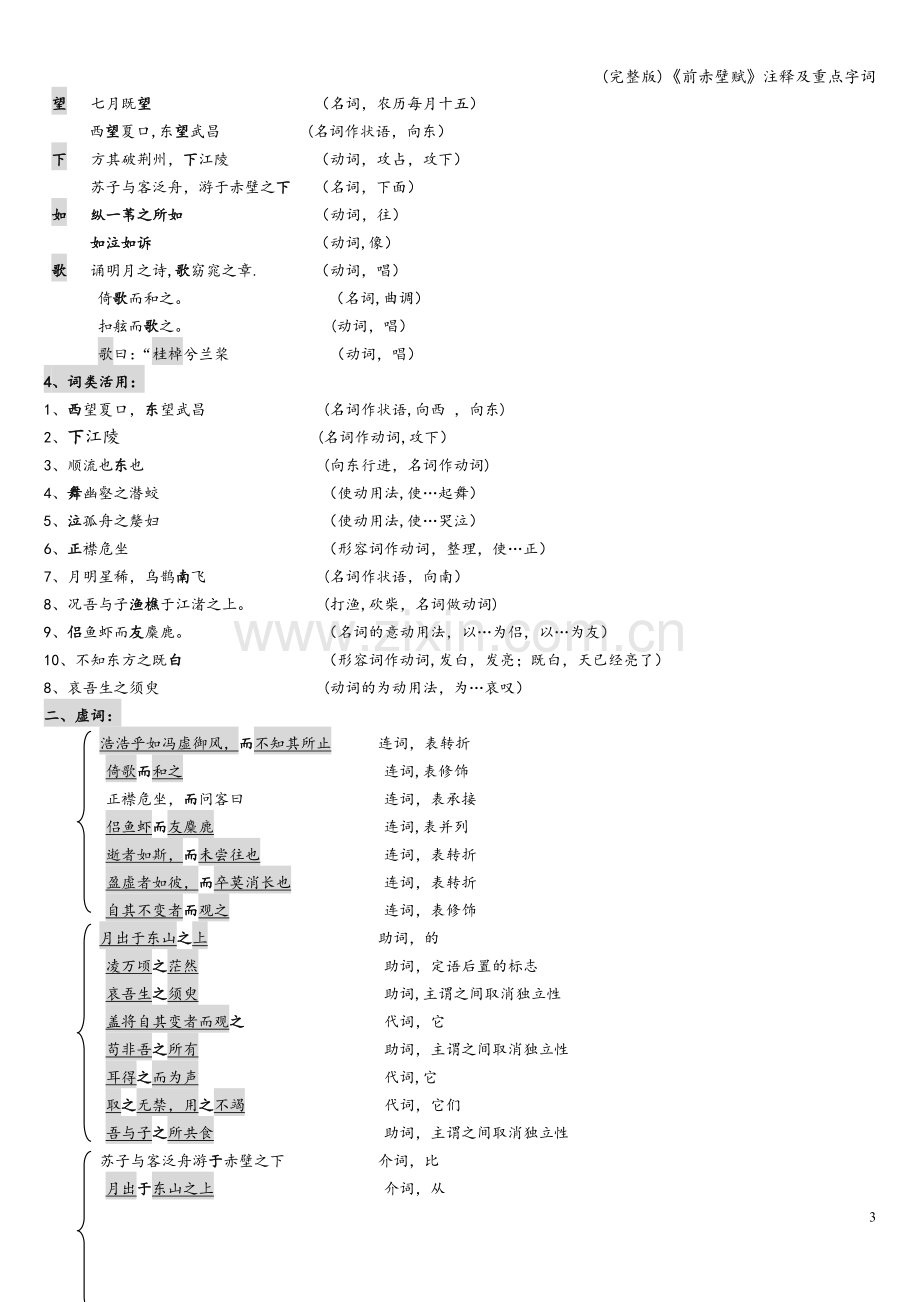 《前赤壁赋》注释及重点字词.doc_第3页