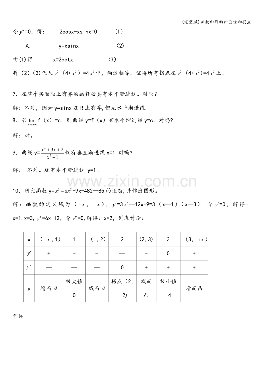 函数曲线的凹凸性和拐点.doc_第2页