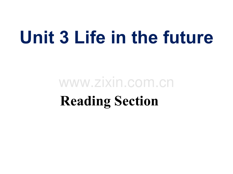 Life-in-the-Future(公开课课件).ppt_第1页