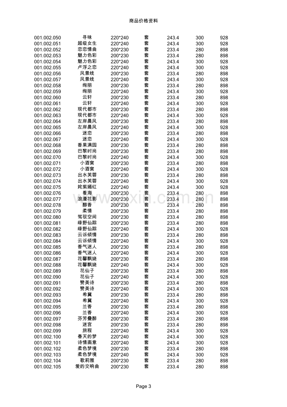 立天产品价目表(ppt文档).xls_第3页