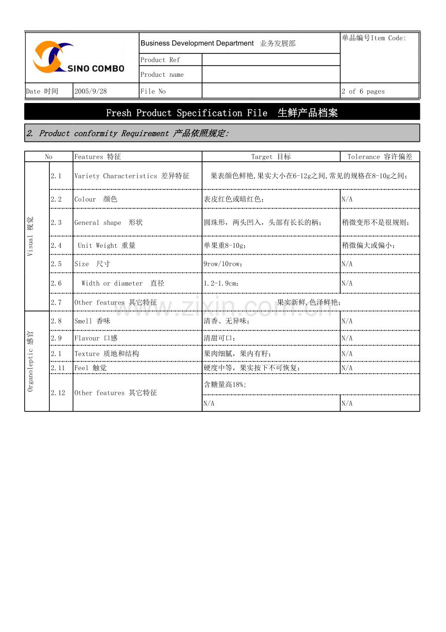 车厘子特性(ppt文档).xls_第2页