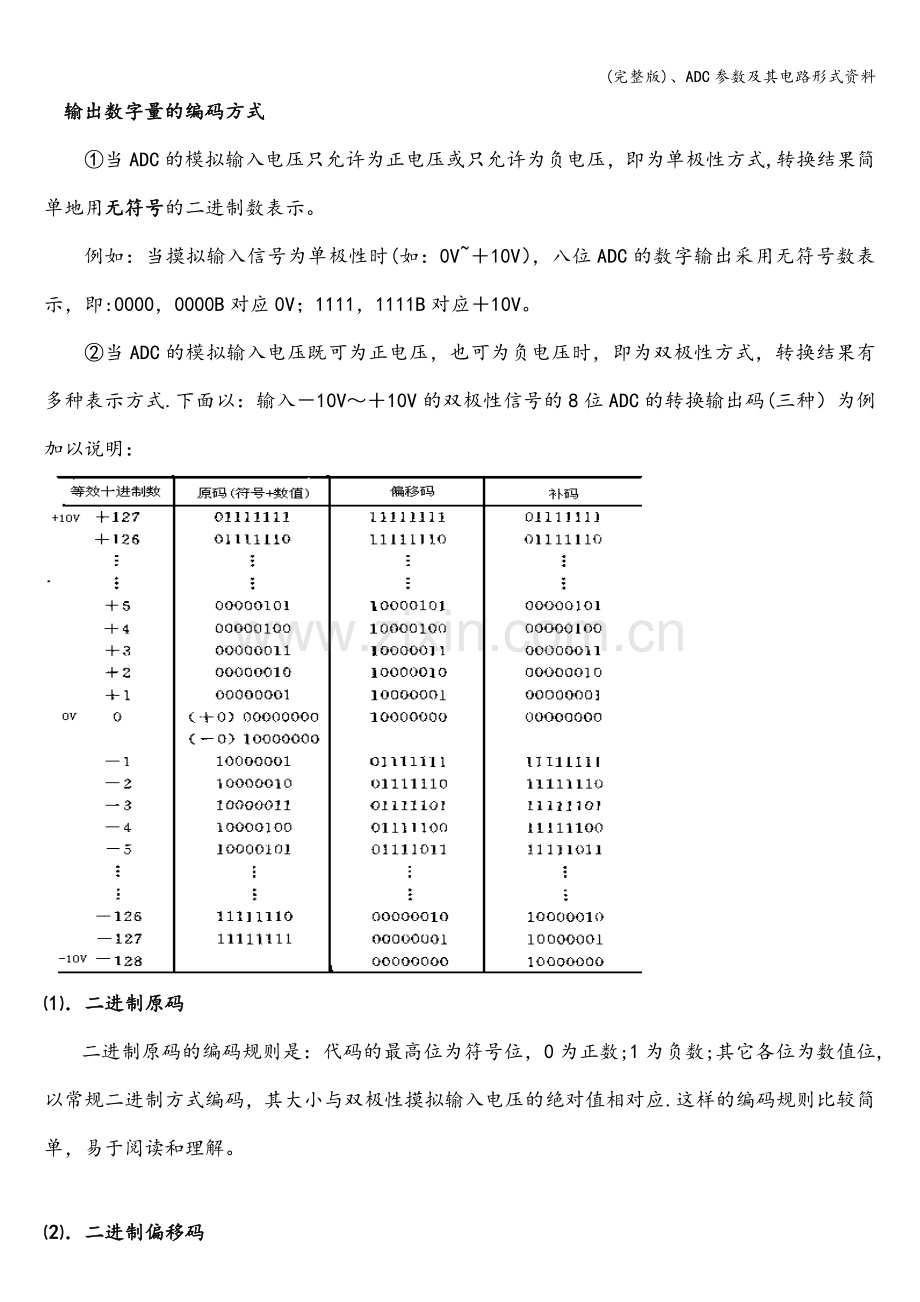 、ADC参数及其电路形式资料.doc_第3页