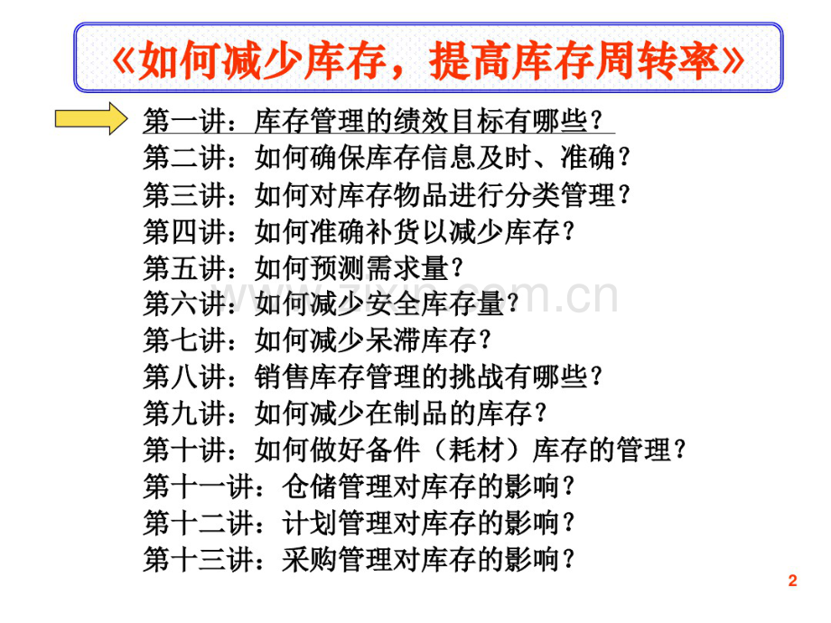 如何减少库存及提高库存周转率.pdf_第2页