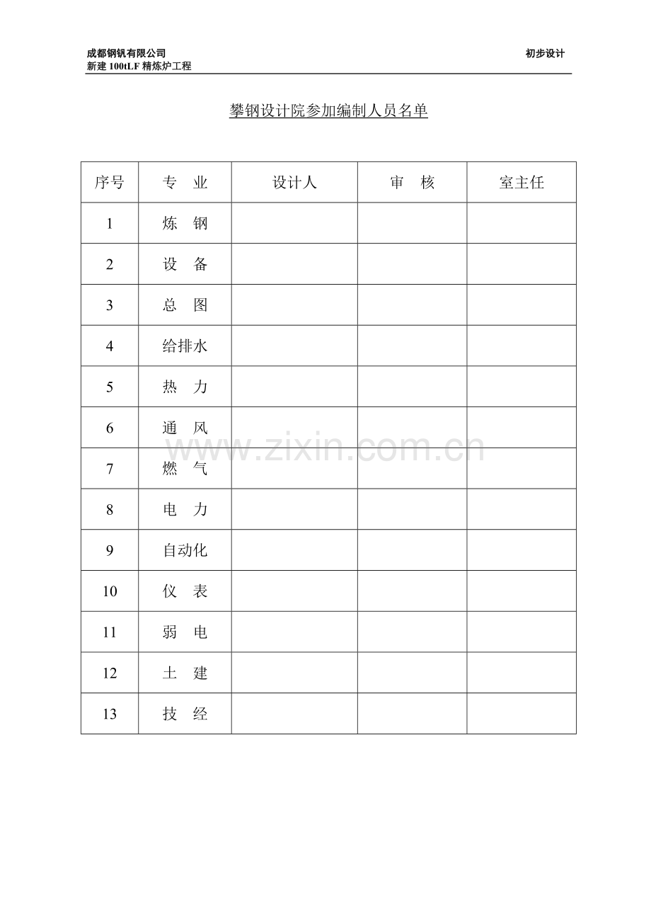 建新100tlf精炼炉工程施工图方案初步设计-学位论文.doc_第2页