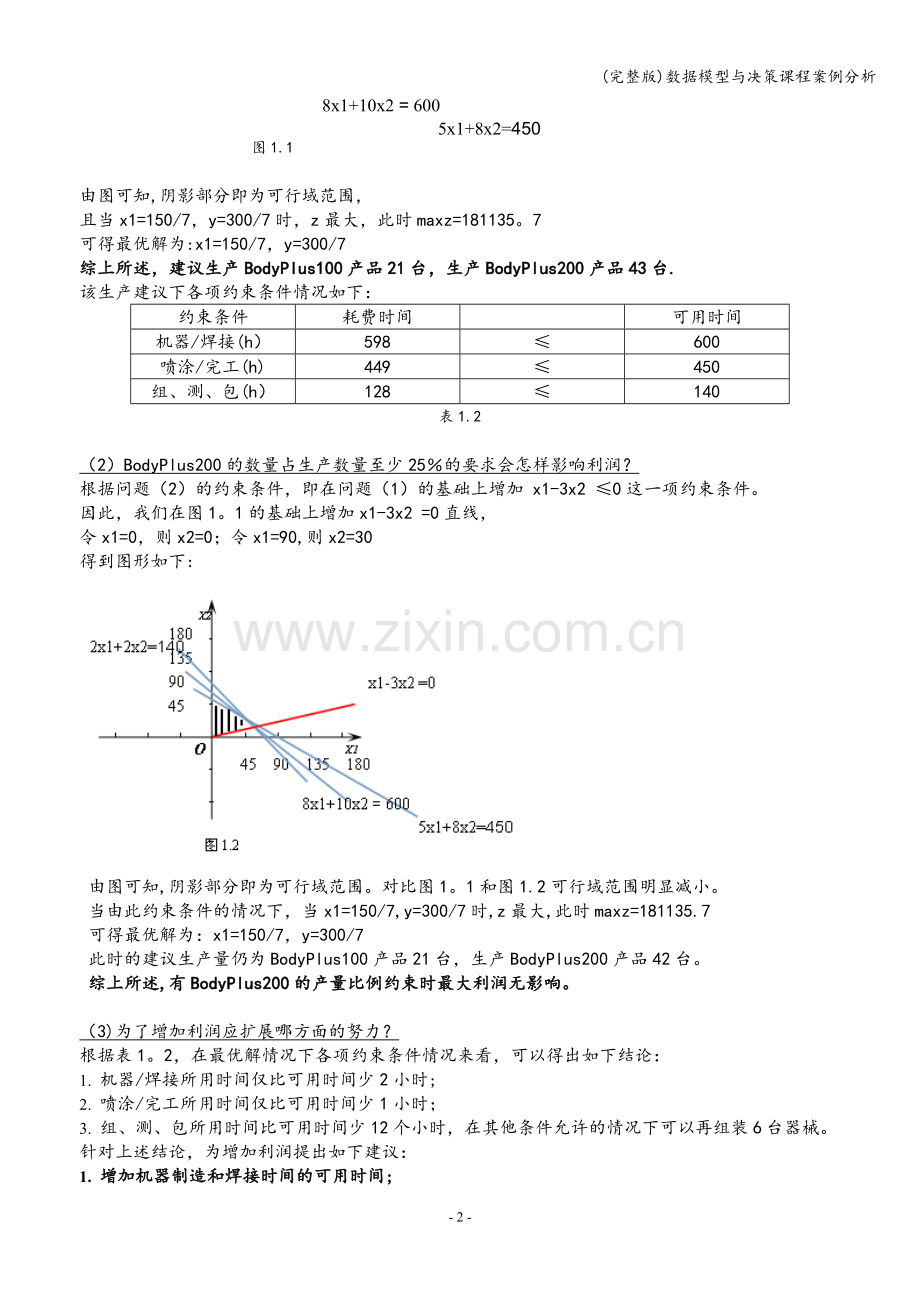 数据模型与决策课程案例分析.doc_第3页