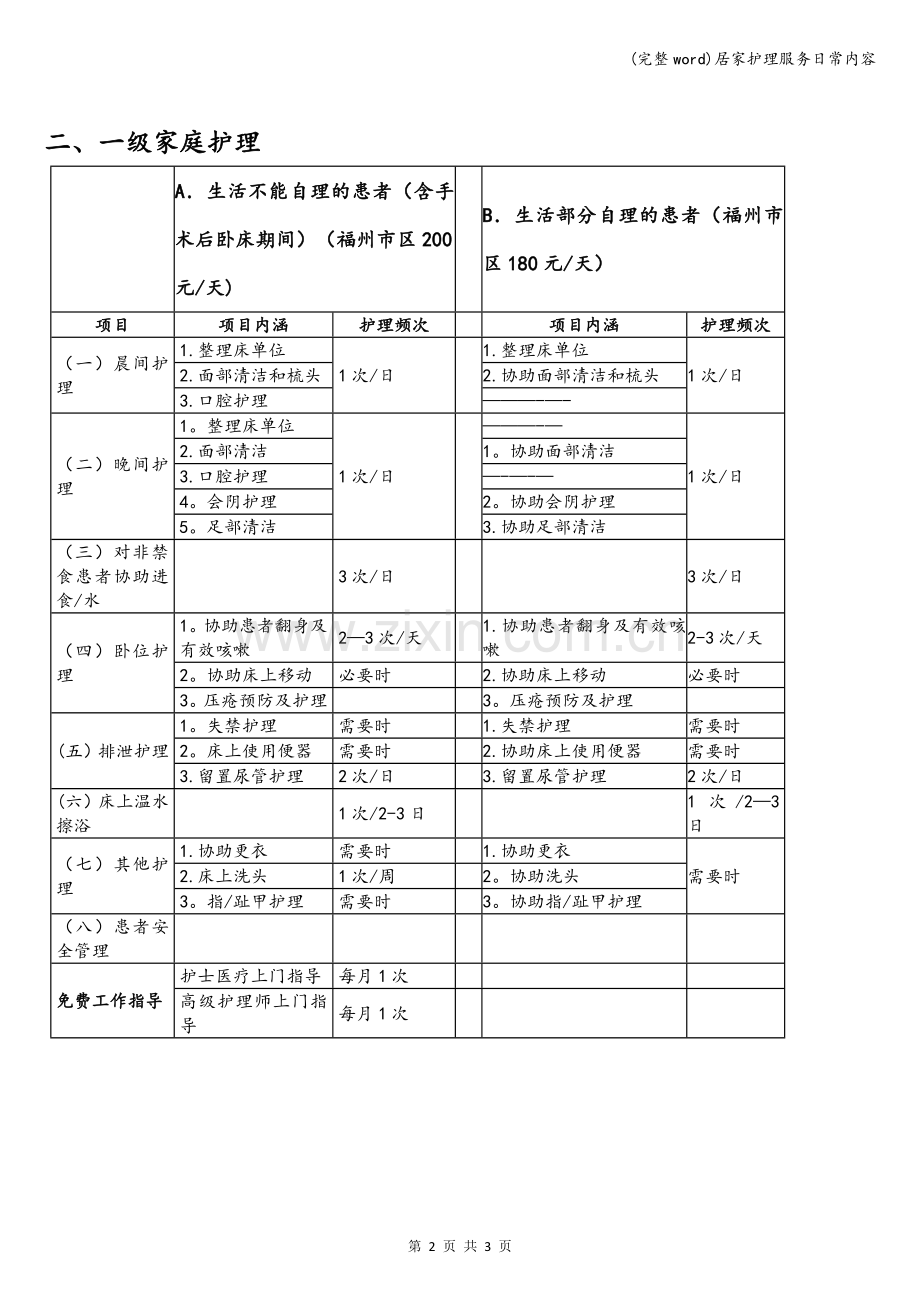 居家护理服务日常内容.doc_第2页