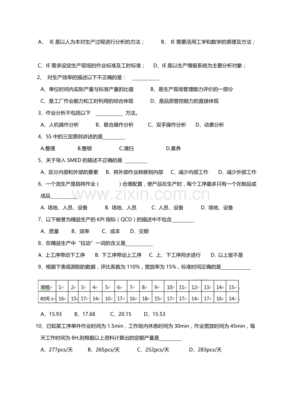 IE工程师考核试题(1).doc_第2页