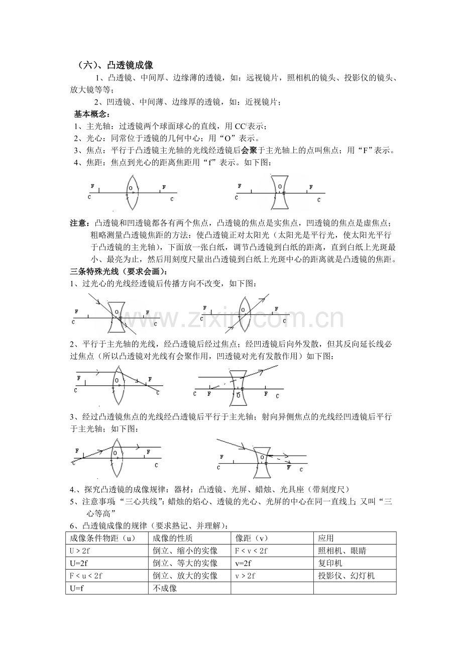 初二物理上第四章在光的世界里(复习).doc_第3页