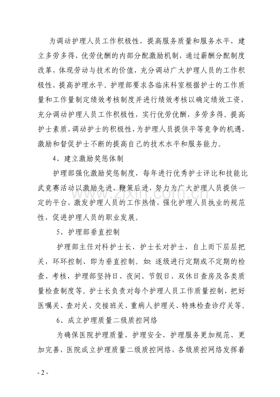 护理垂直管理体系及实施方案.doc_第2页