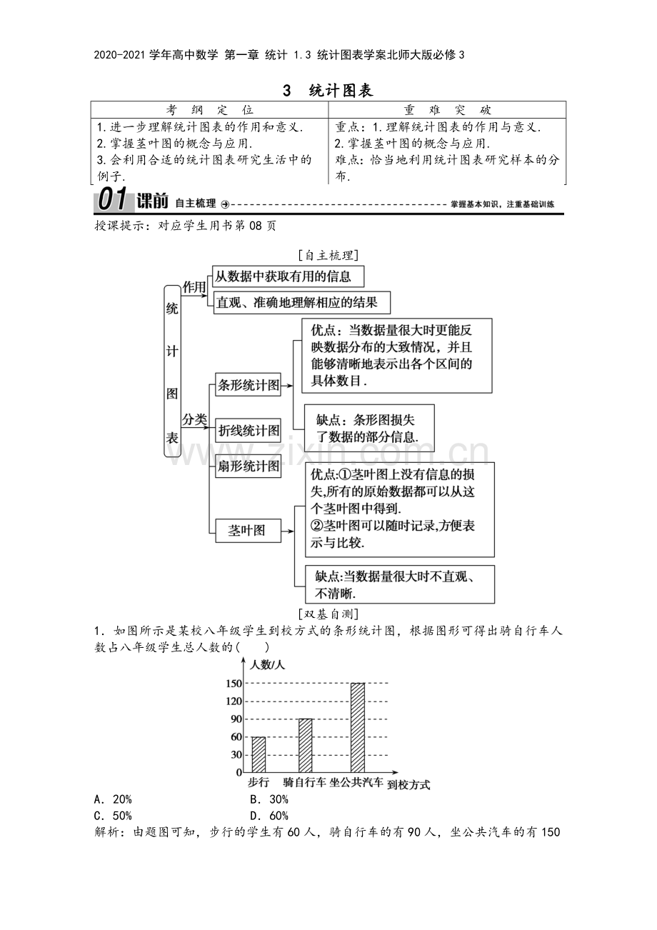 2020-2021学年高中数学-第一章-统计-1.3-统计图表学案北师大版必修3.doc_第2页