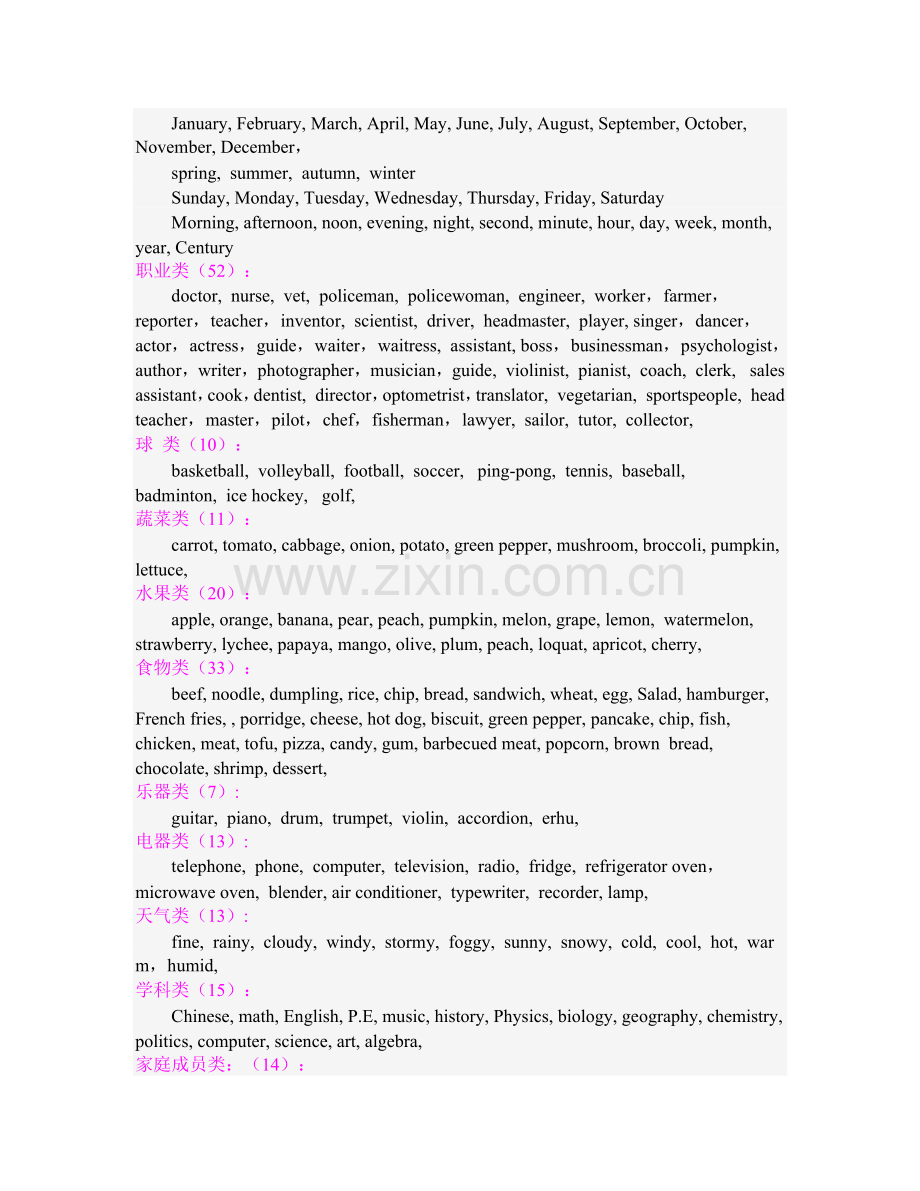 人教版初中英语单词按词性分类表2(2).doc_第2页