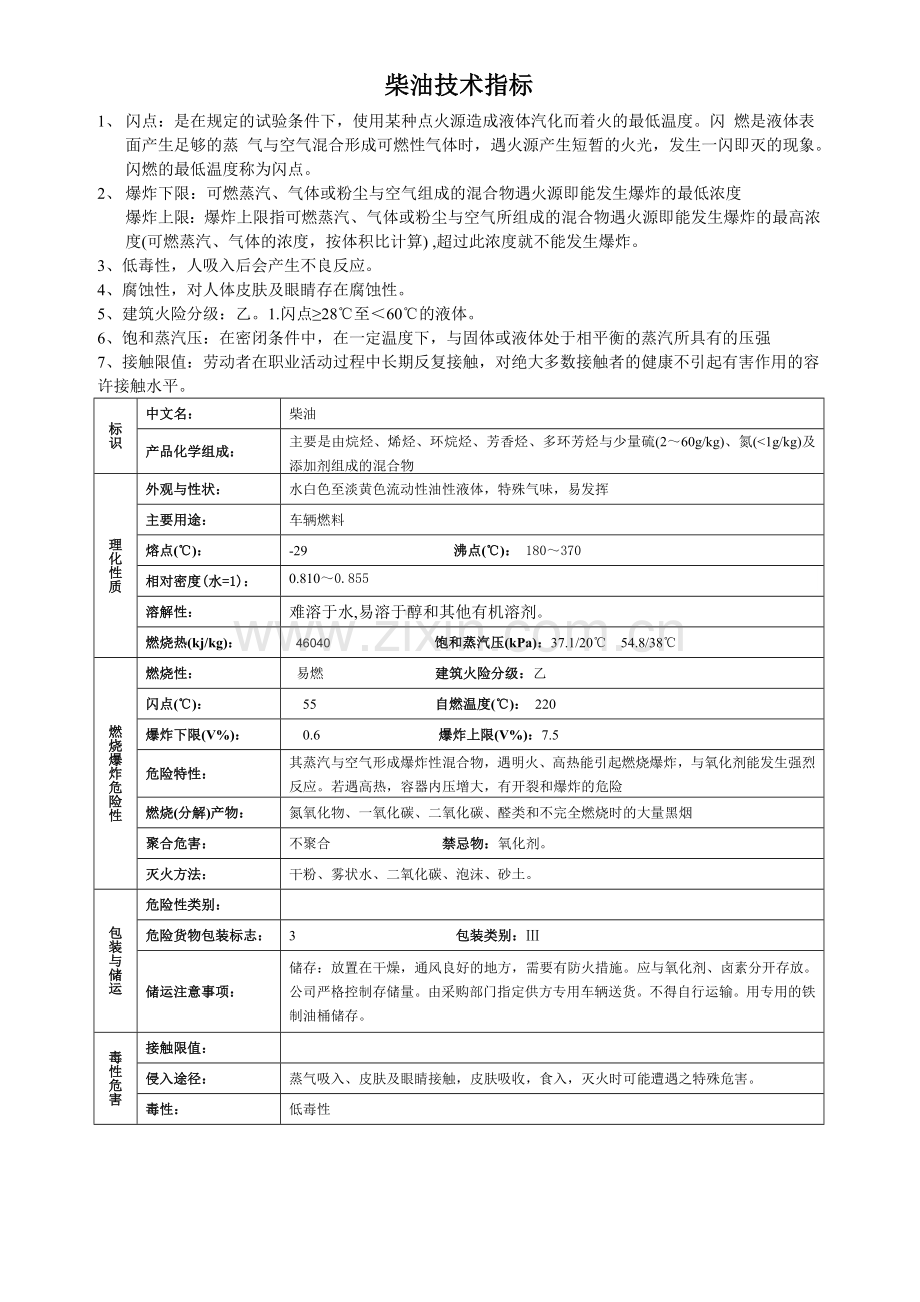 柴油技术指标.doc_第1页