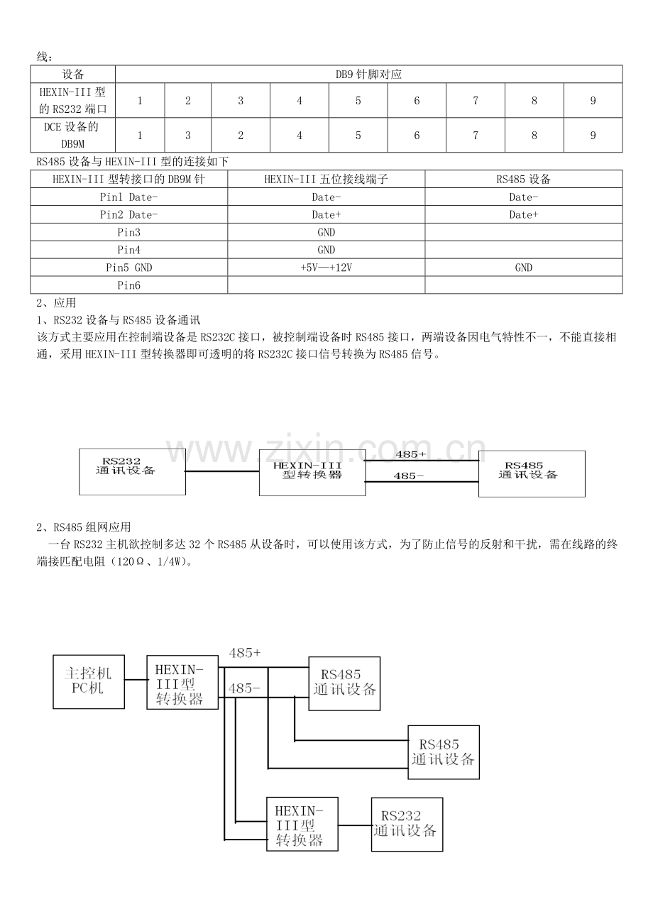 RS-232转RS-485转换器使用说明书.doc_第2页