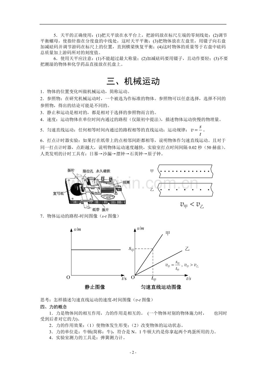 上海初中物理总复习全部知识点总结.doc_第2页