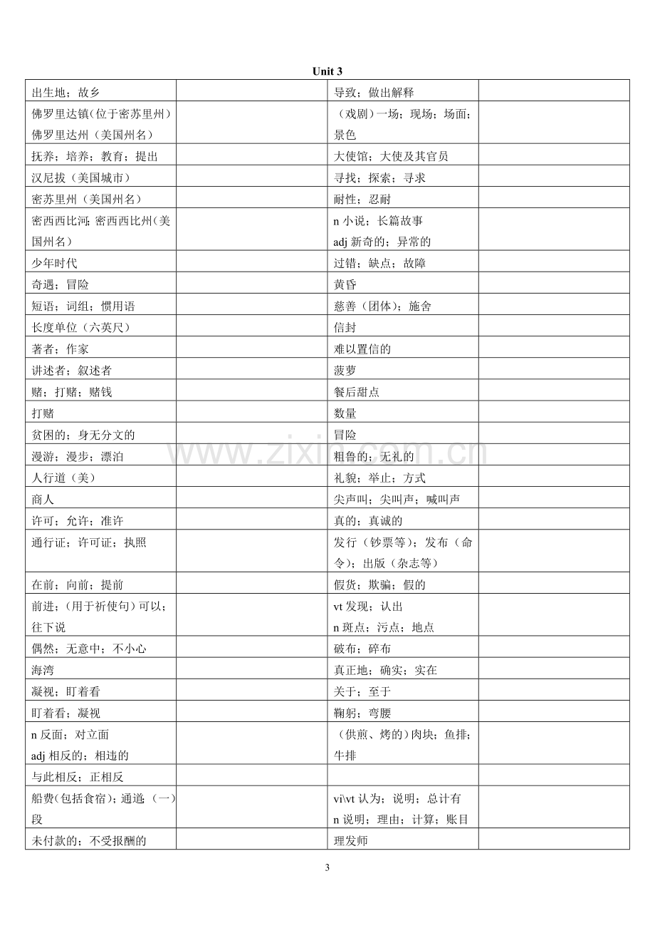 人教英语必修3单词默写表.doc_第3页