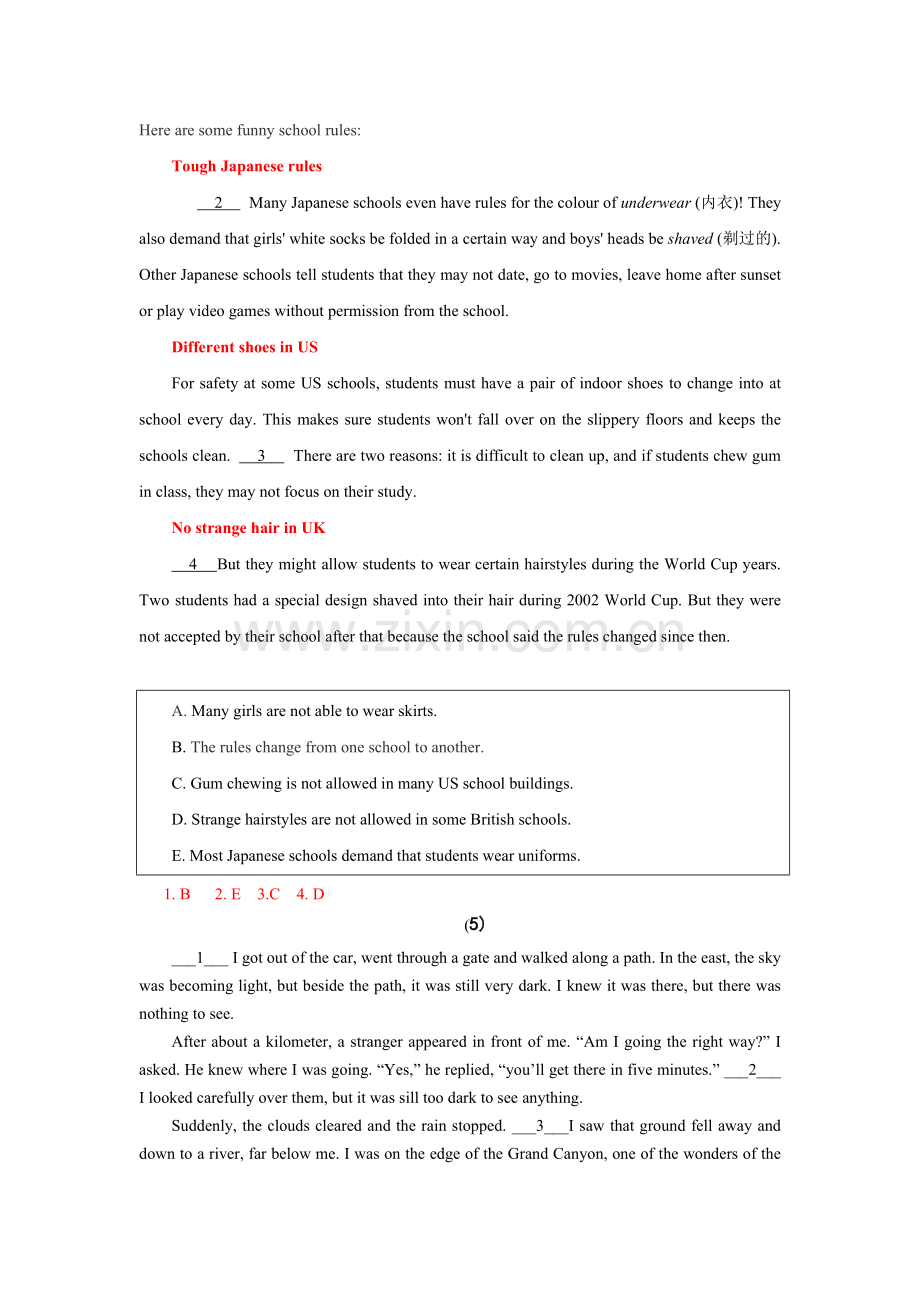 英语九年级还原句子练习题及答案.doc_第3页