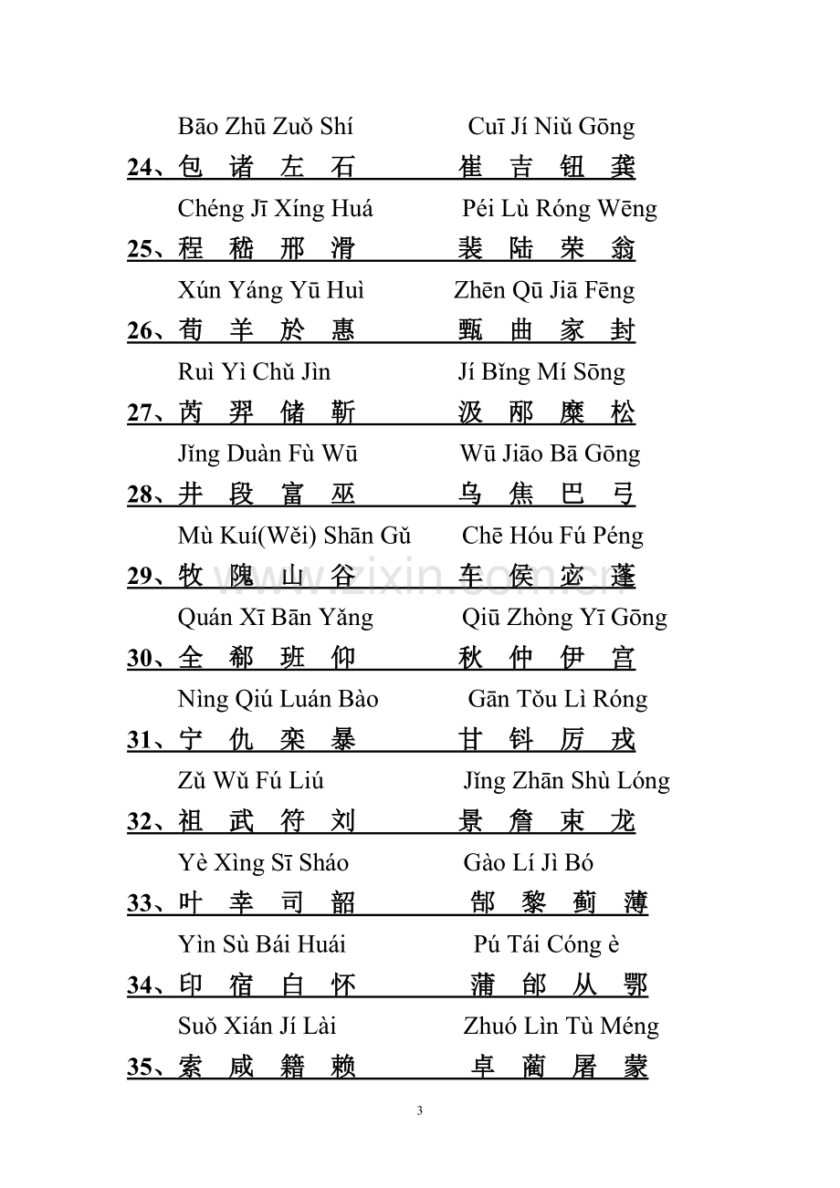 百家姓全文(带拼音).doc_第3页