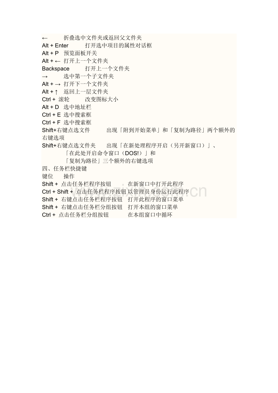 常用windows7快捷键.doc_第3页