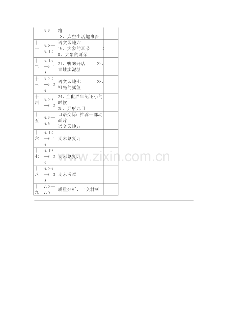 【教学计划】2018部编新人教版二年级下册语文-教学计划.doc_第3页