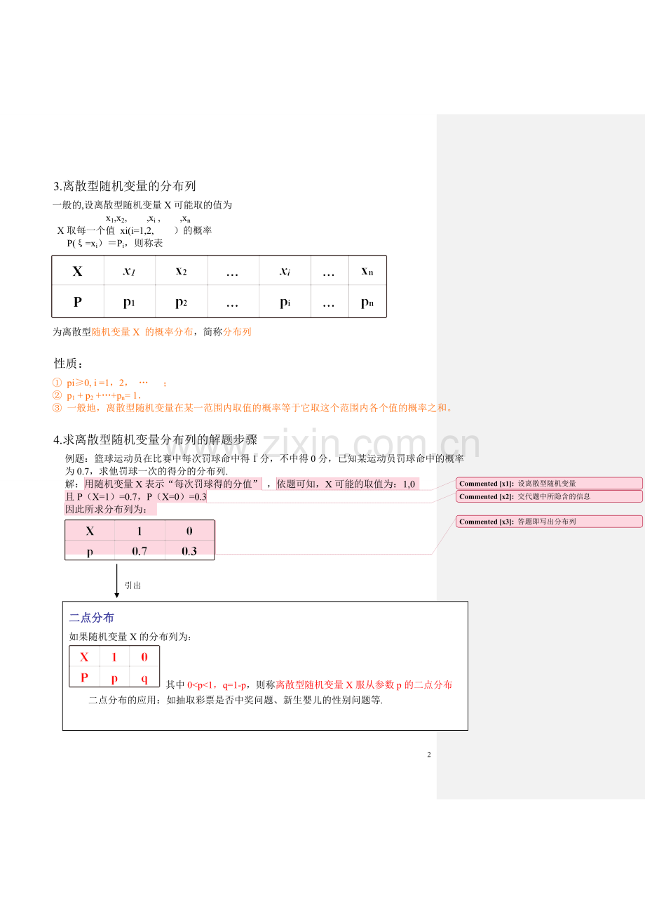 数学选修2-3知识点总结资料.doc_第2页