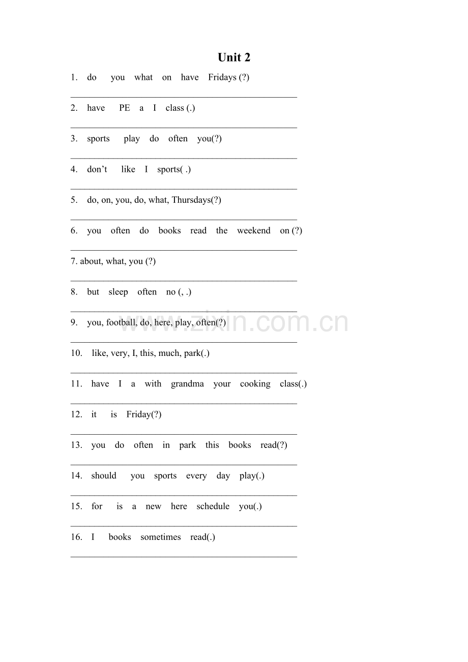 英语人教版五年级上册连词成句全-(1).doc_第2页