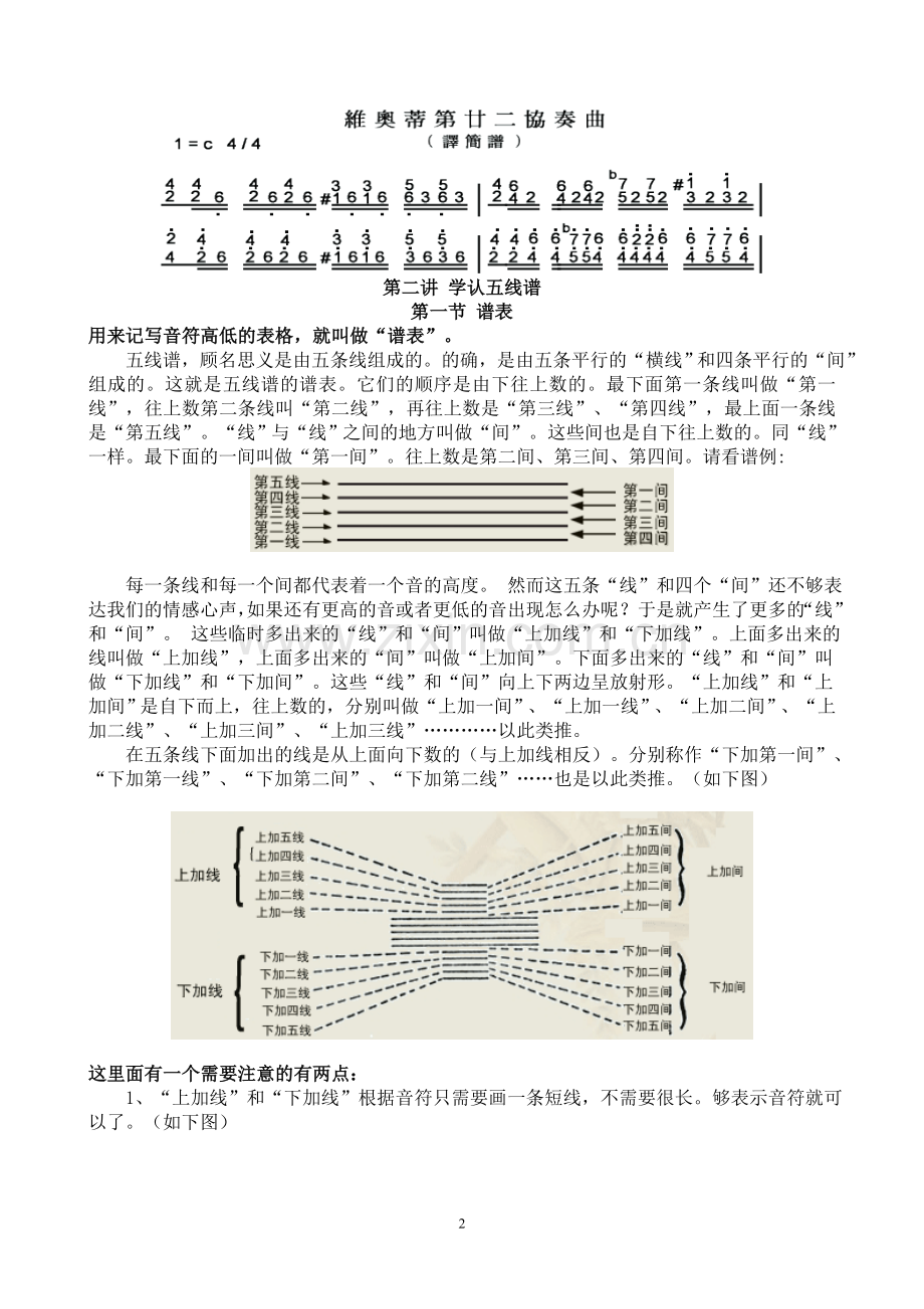 乐理基础知识完全教程(简捷版).doc_第2页