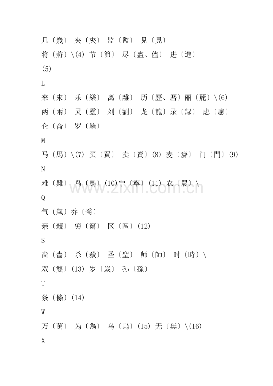 【常用繁体字大全】.doc_第2页