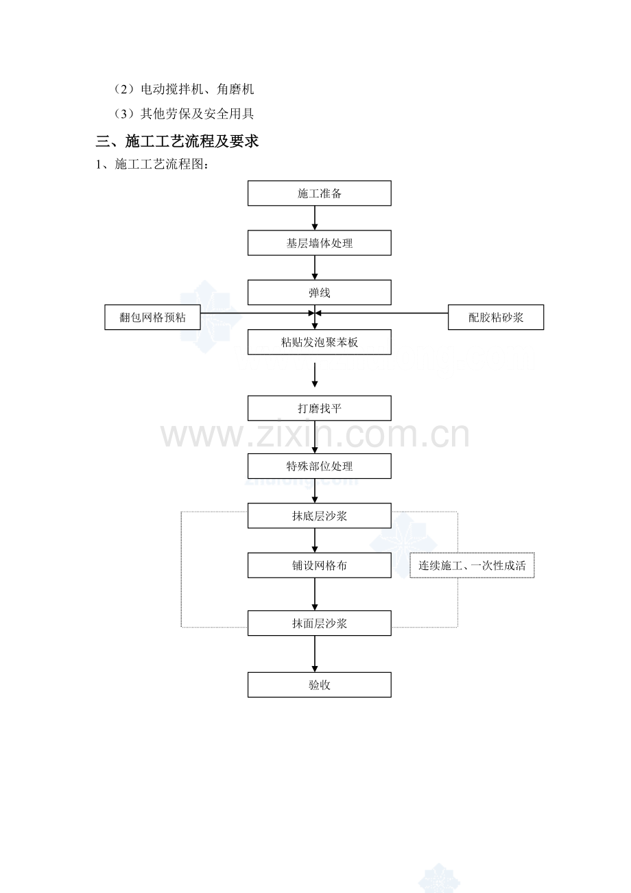 外墙保温施工方案(EPS板粘贴)...doc_第3页