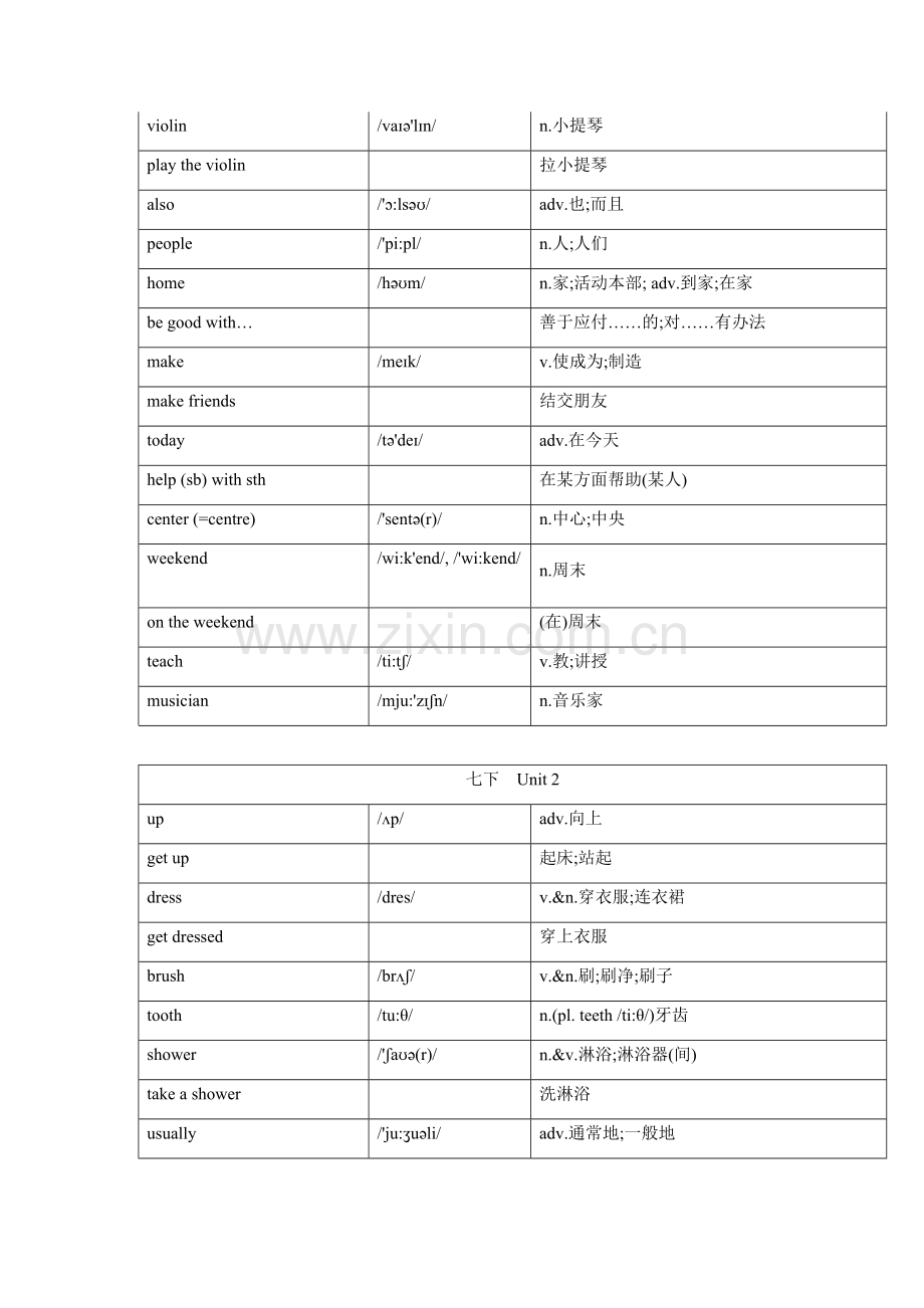 新人教版七年级下单词.doc_第2页