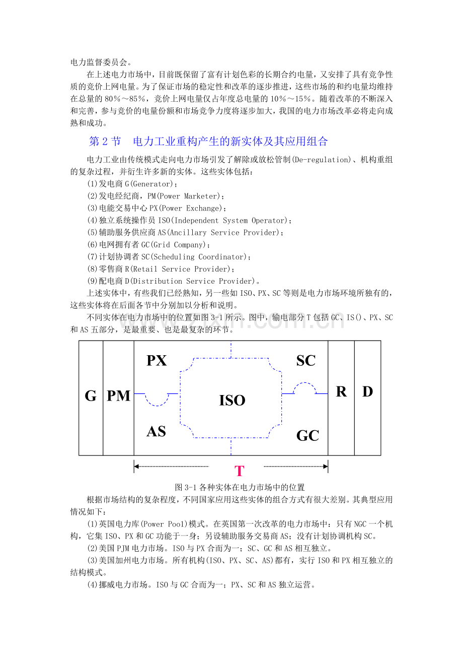 第二讲国内外电力市场运营模式介绍.doc_第2页