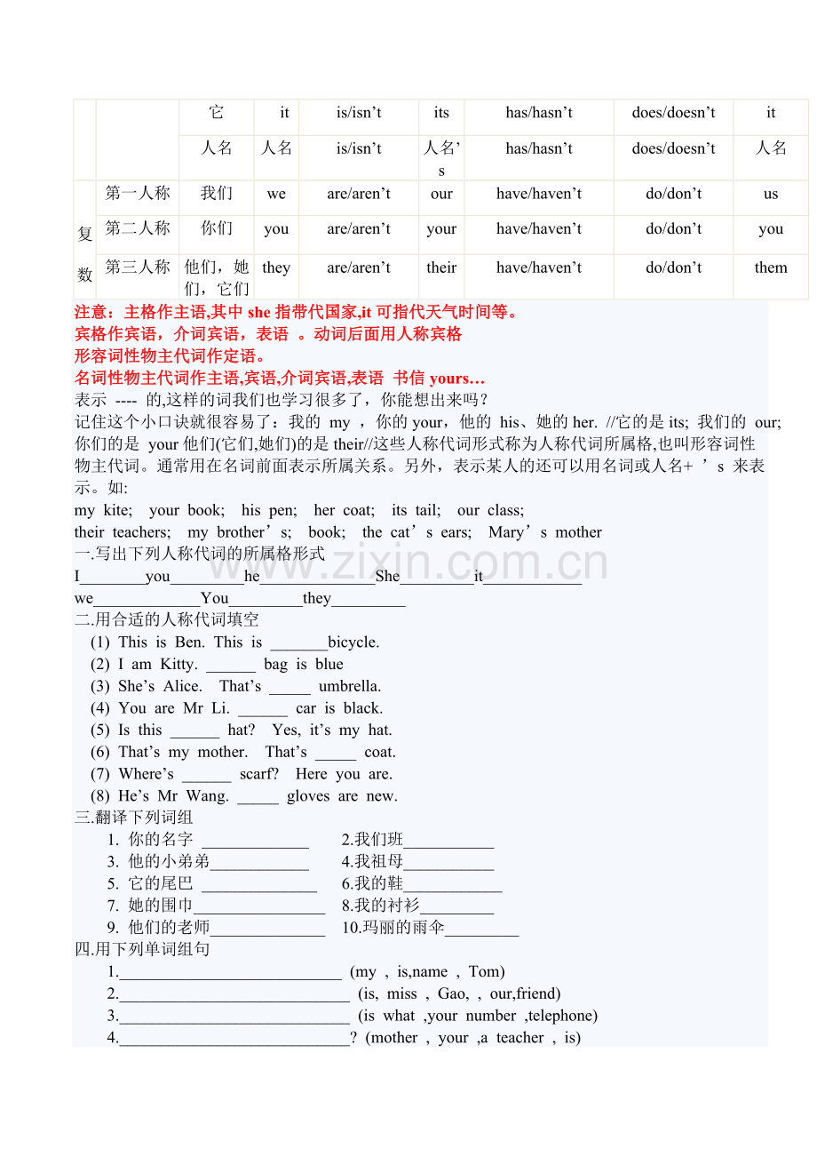 小学三年级英语语法(2).doc_第2页