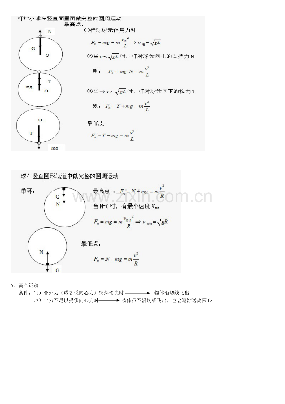 高一物理必修2第五章曲线运动课堂讲义及练习题.doc_第3页