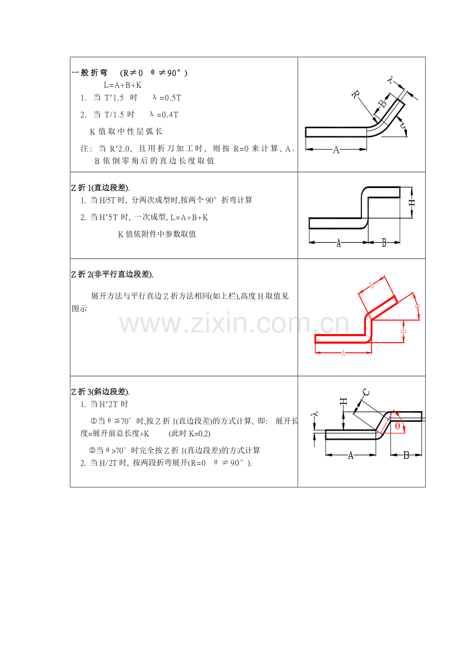 钣金折弯展开计算.doc_第2页