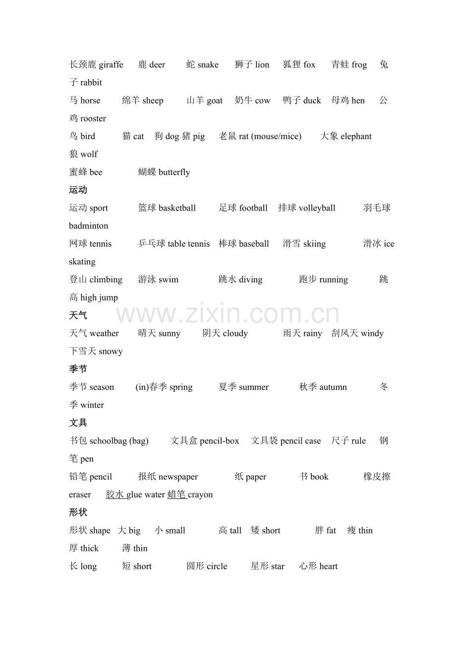 小升初必背英语单词(归纳总结版).doc_第2页