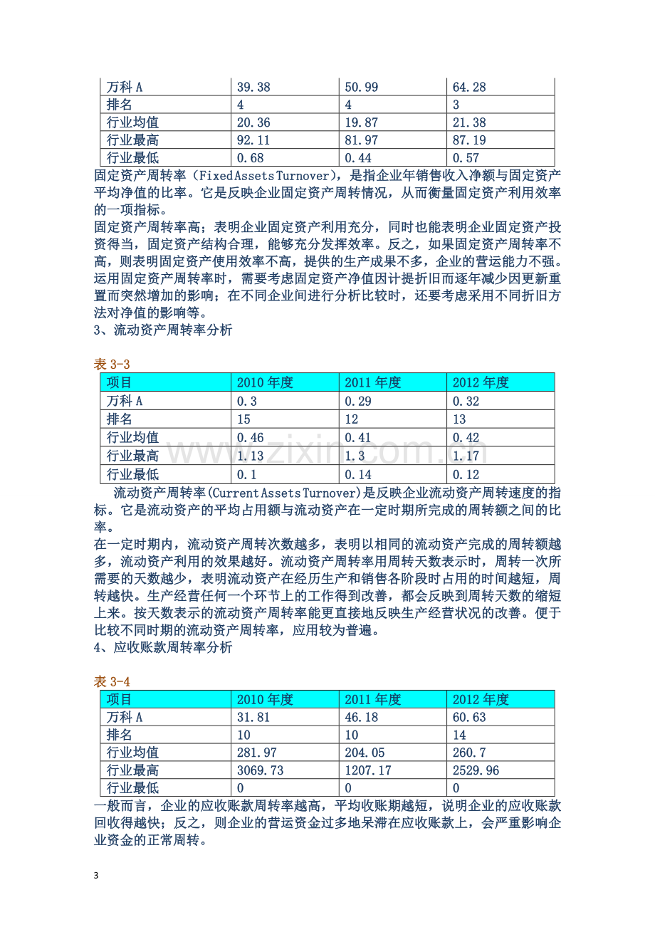 万科营运能力分析.doc_第3页