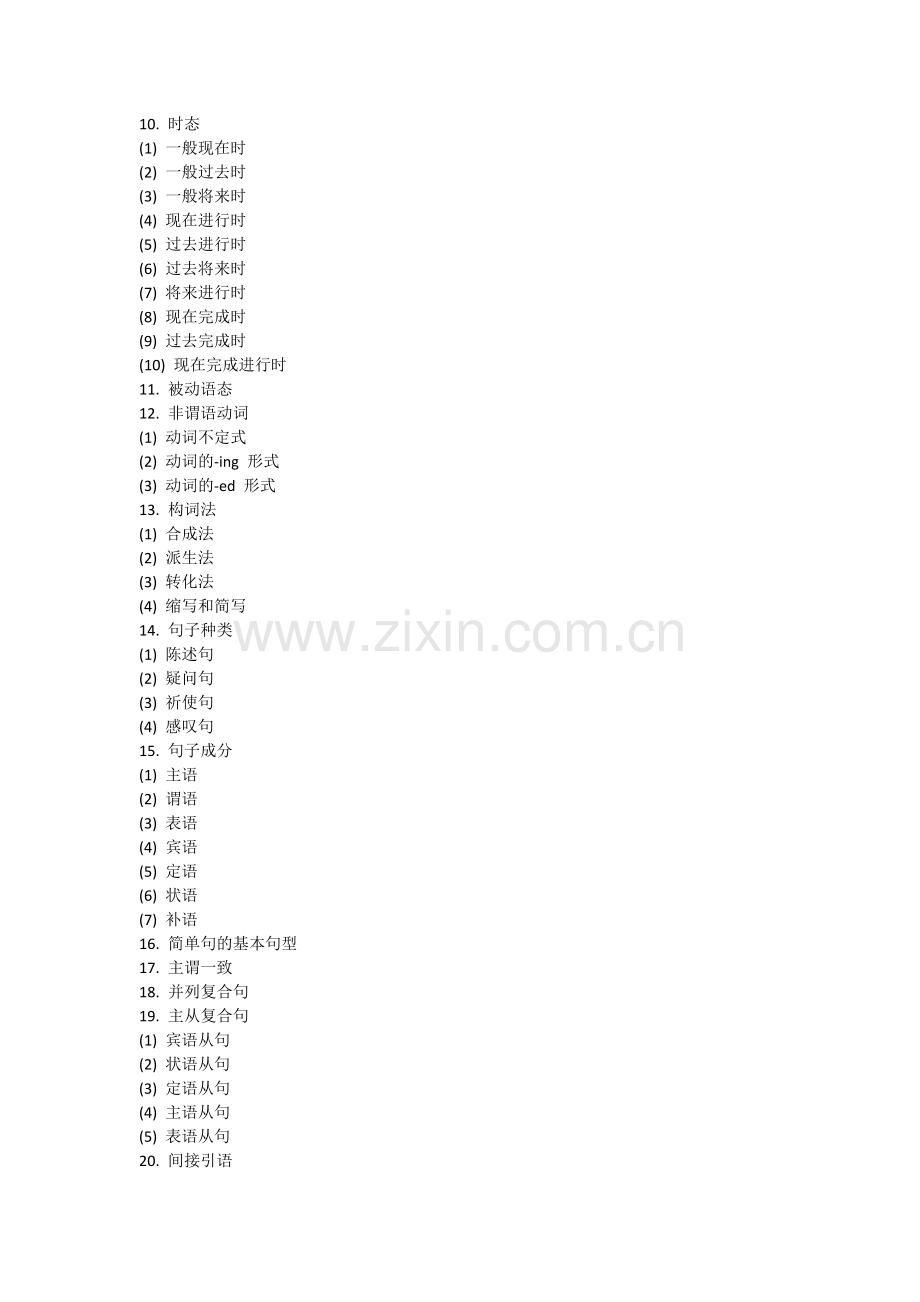 2018年全国高考英语考试大纲.doc_第3页