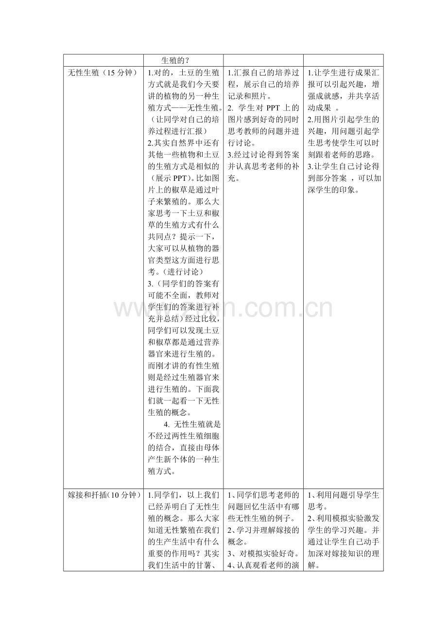 植物的无性生殖教案.doc_第3页