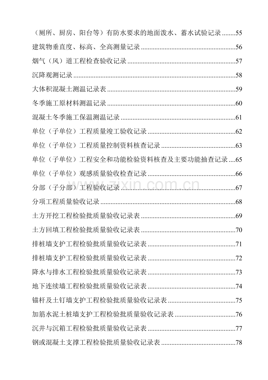 土建施工资料全套表格(全国通用版).doc_第3页