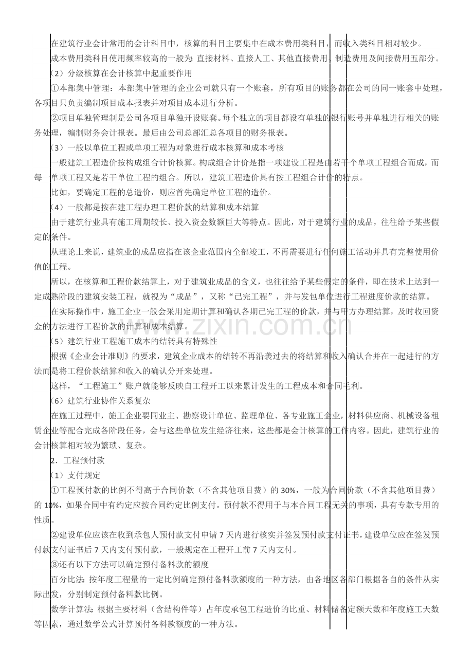 2018建筑行业会计核算流程.doc_第2页