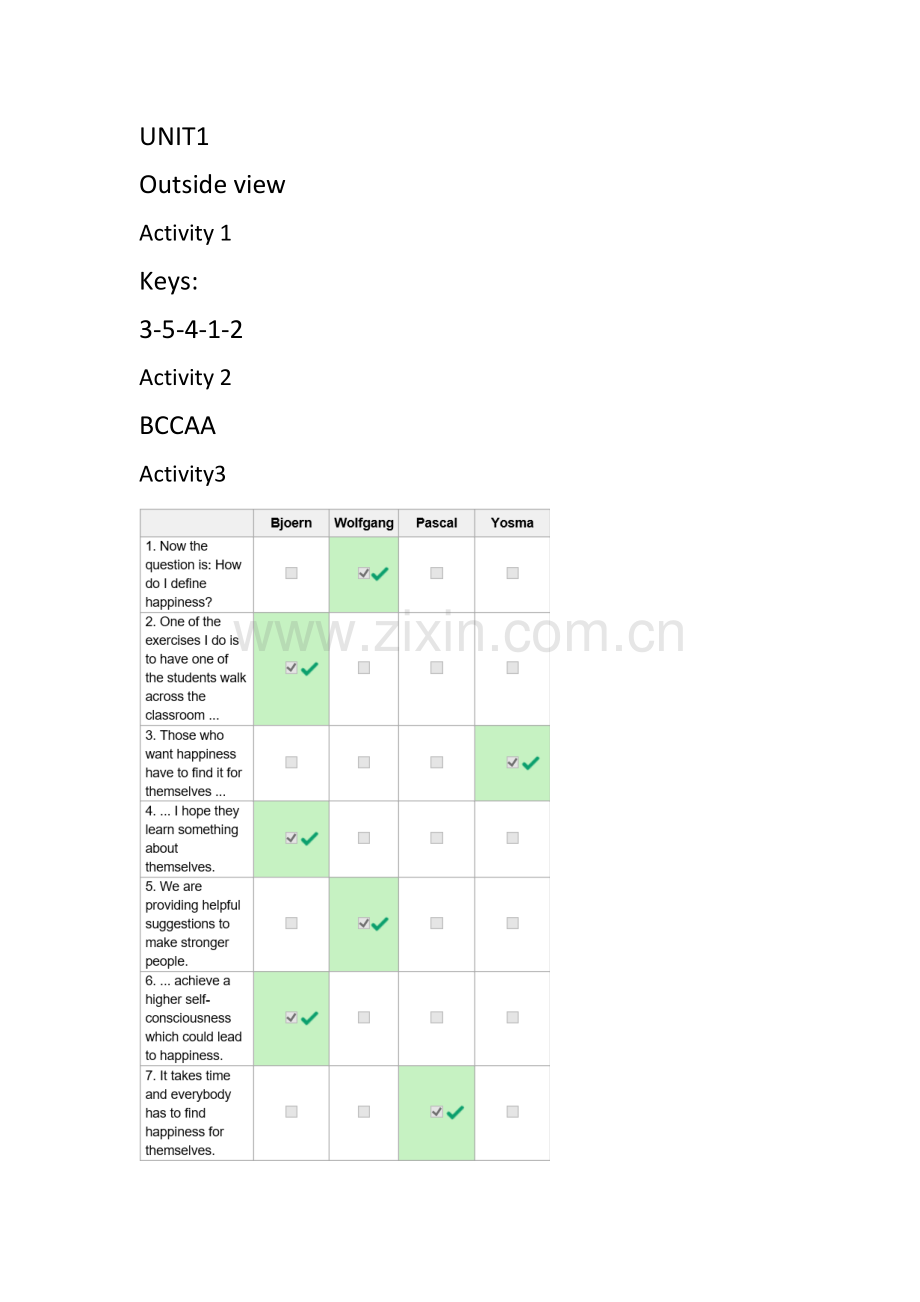 新标准大学英语视听说教程3(第二版)答案.doc_第1页