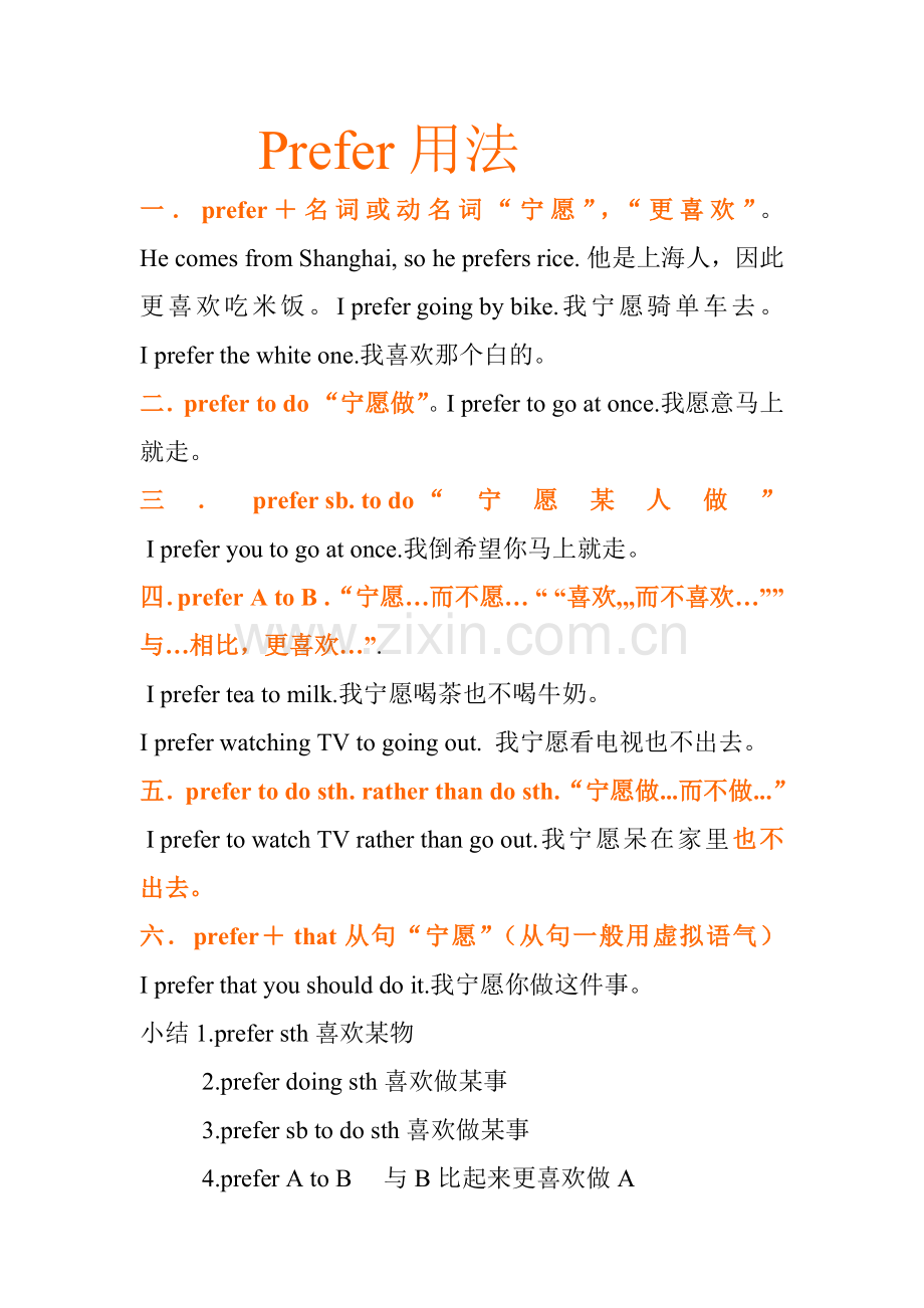 prefer的用法--).doc_第1页