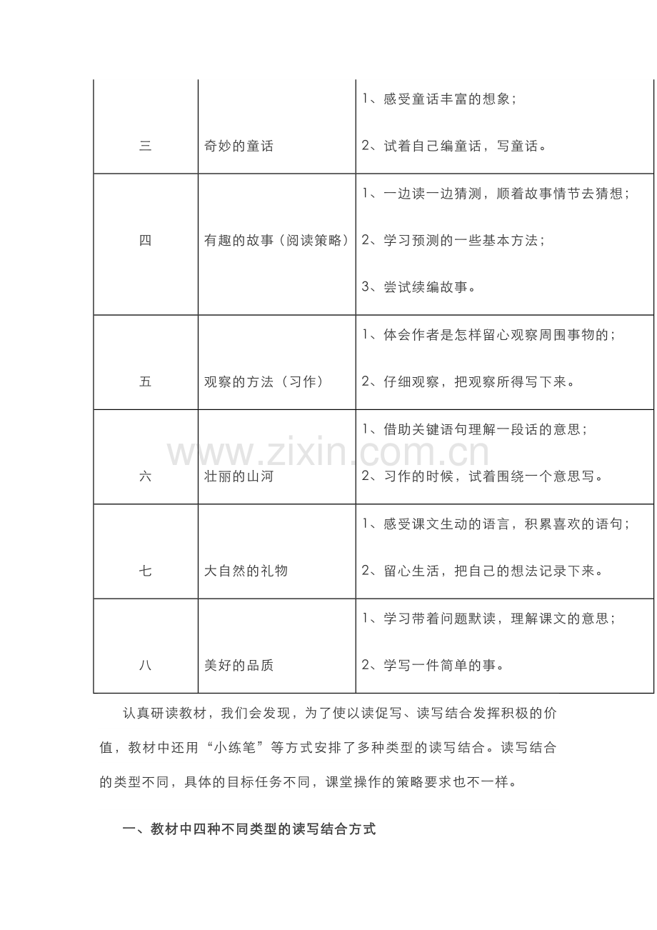 部编版三年级上册“读写结合”的类型和操作建议.doc_第2页