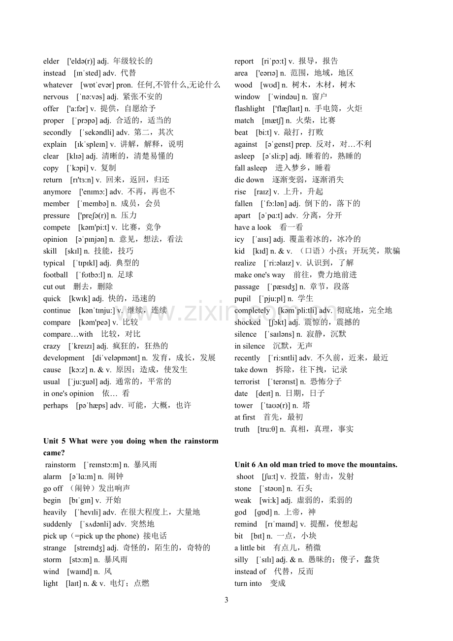 新人教版八年级英语下册单词表(含音标)(2).doc_第3页
