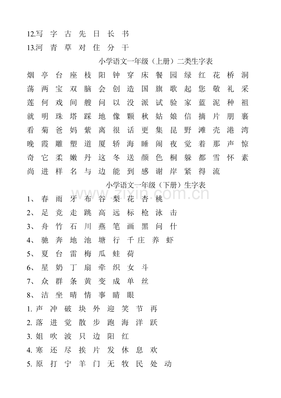 小学语文一至三年级生字表.doc_第2页