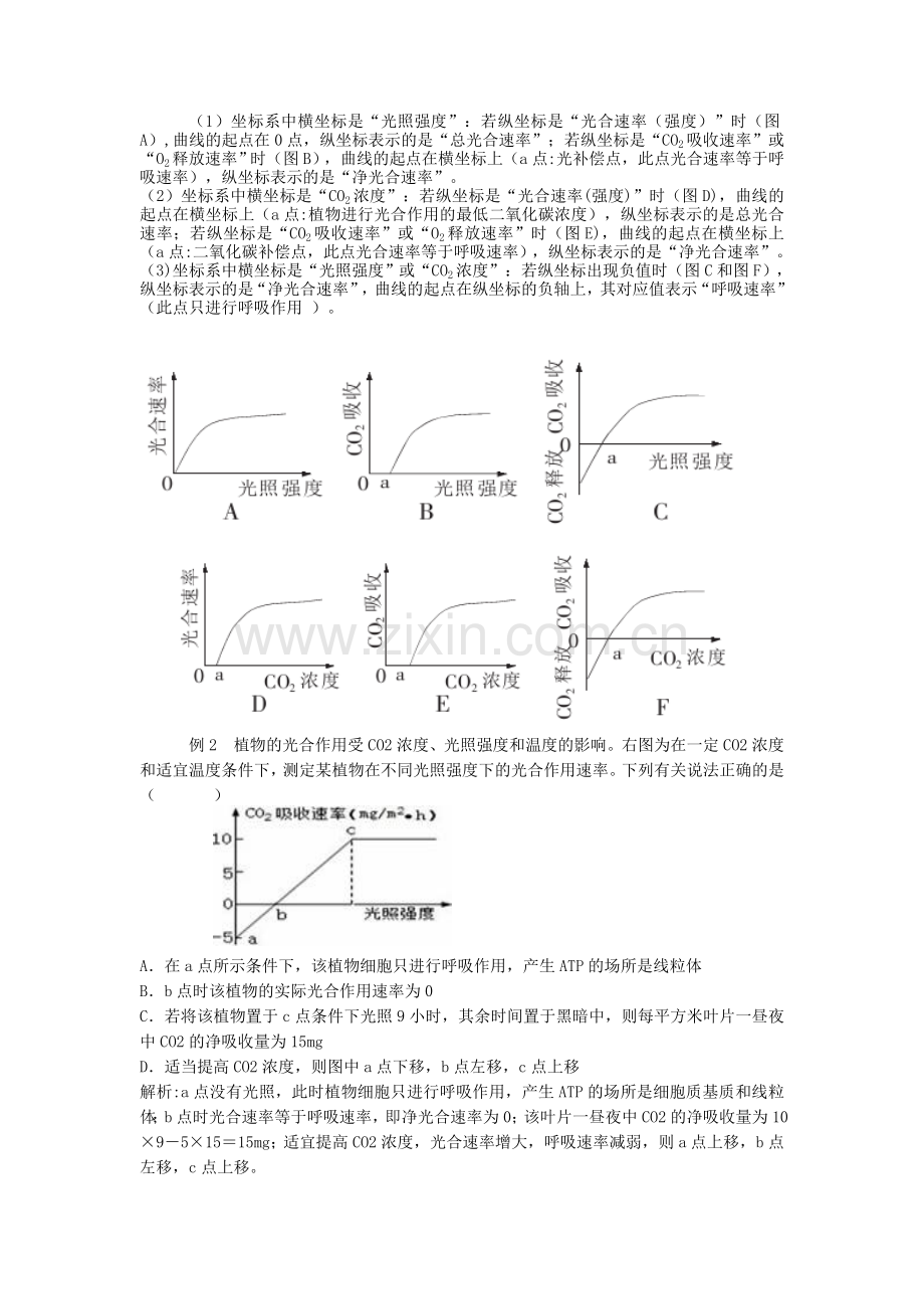 总光合作用强度和净光合作用强度区分.doc_第2页