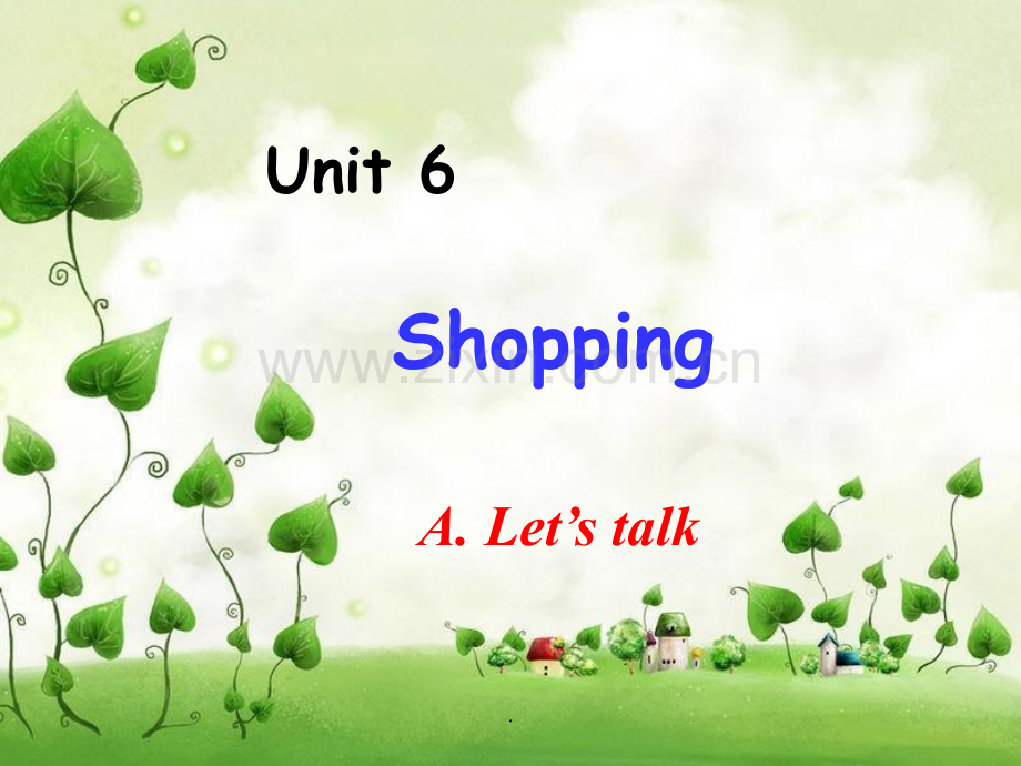 四年级下册英语Unit6-A-Let27s-talk.ppt_第1页