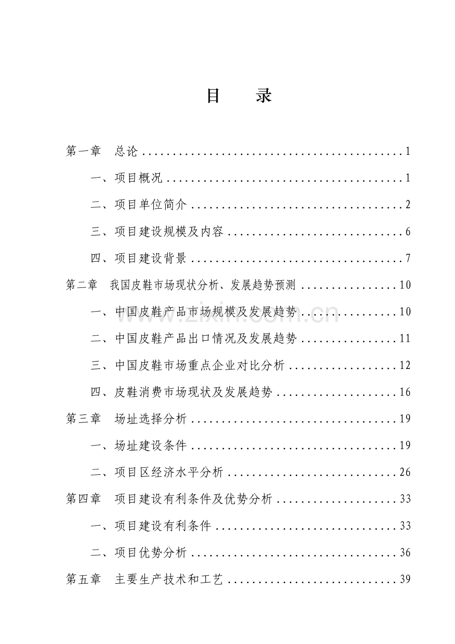 年产200万双皮质鞋生产线项目可行性研究报告.doc_第2页