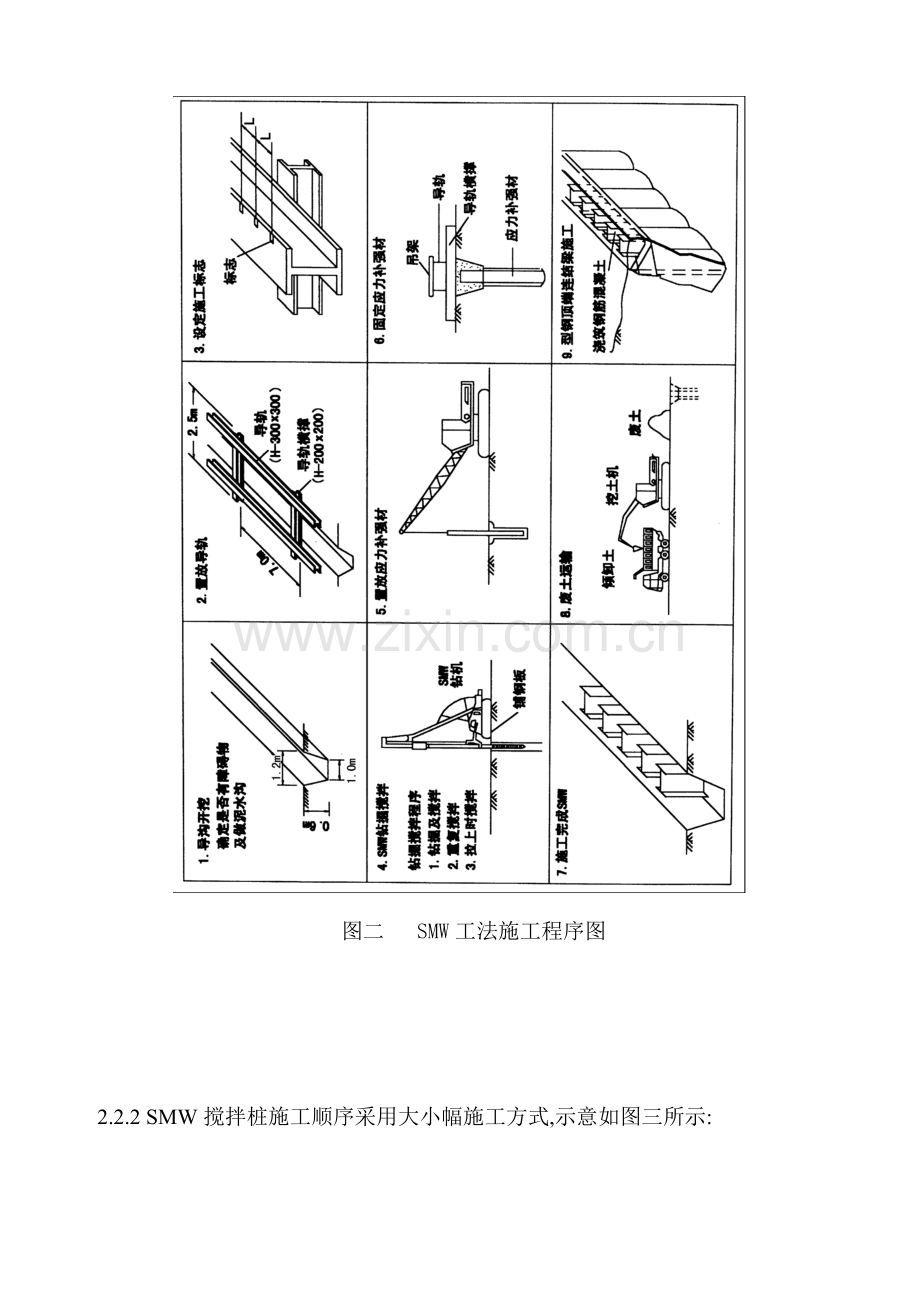 smw工法桩土方施工组织设计方案说明书.doc_第3页